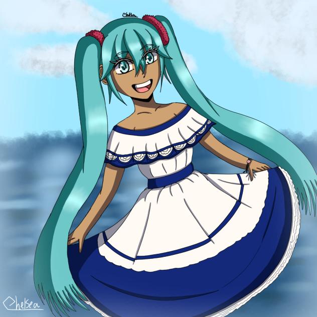 Salvadoreña Miku