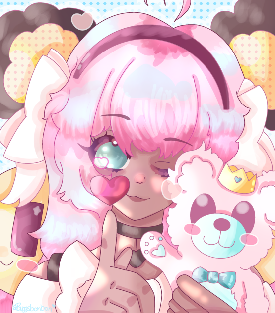 Nii & Nii Bear (Fanart)