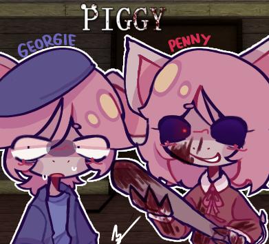 Piggy (Penny) & Georgie!🐷