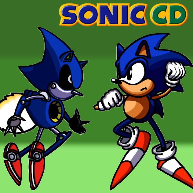 SONIC CD BOXART