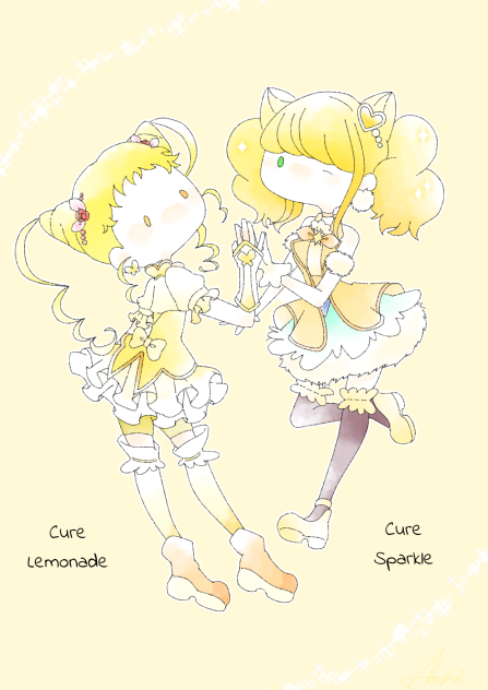 弾けるプリキュア