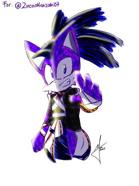 Zircon the purple phantom snake 💜🐍