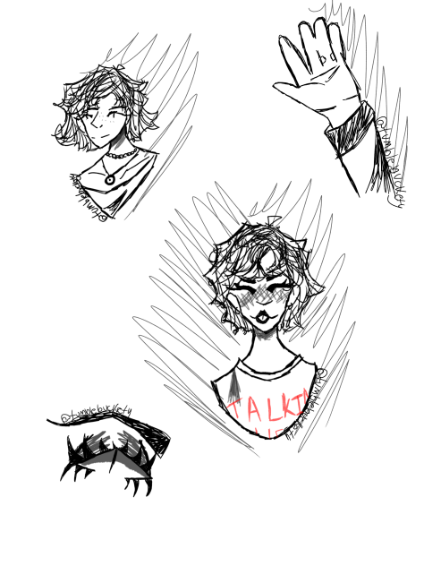 even more school doodles - ibisPaint