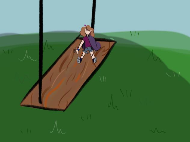 Is the swing giant or am I tiny - ibisPaint