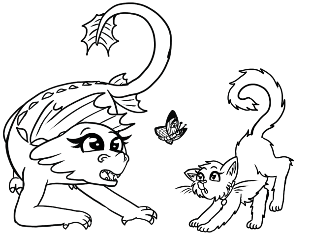Molten Fury and Tinkerbelle Butterfly