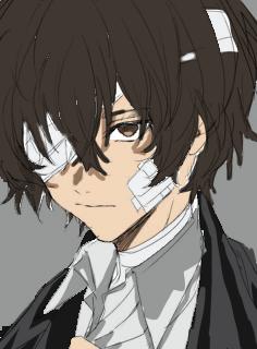 太宰さん塗った