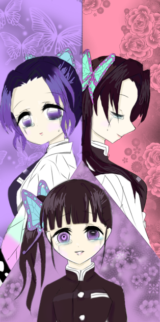 鬼滅　蝶の3姉妹