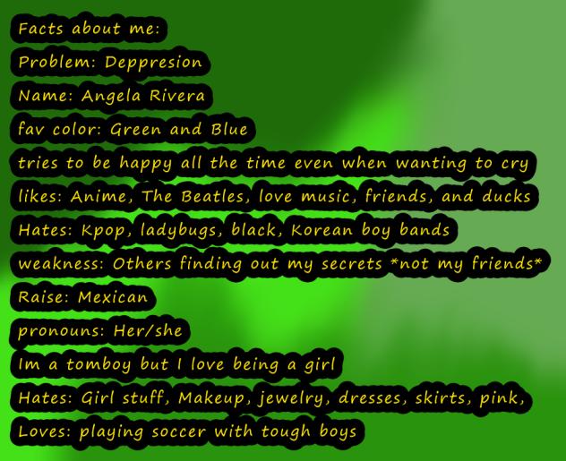 PRESS HERE TO KNOW ME EVEN MORE!!