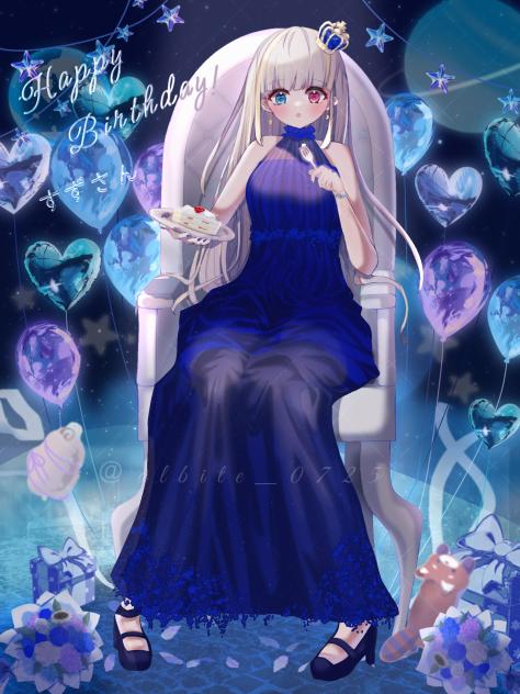 すず様宛　バースデーイラスト