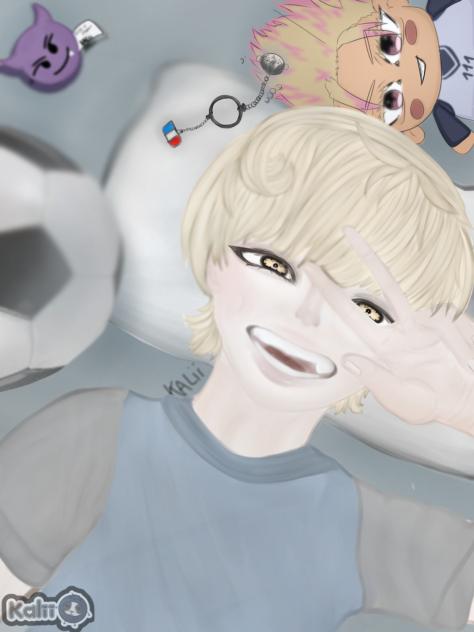 Charles blue lock - ibisPaint
