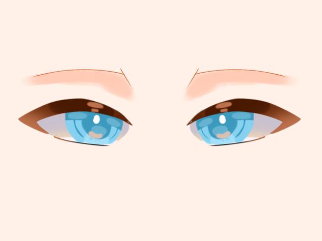 まばたきさせてみた