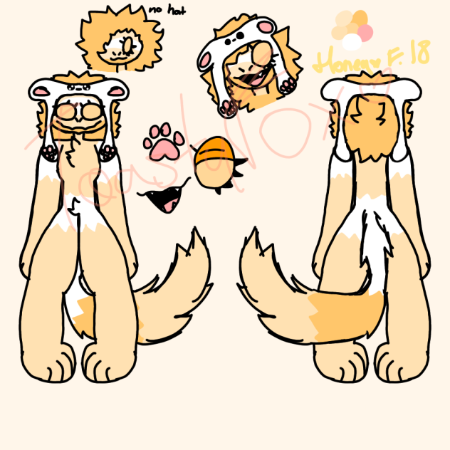 Honey - fursona