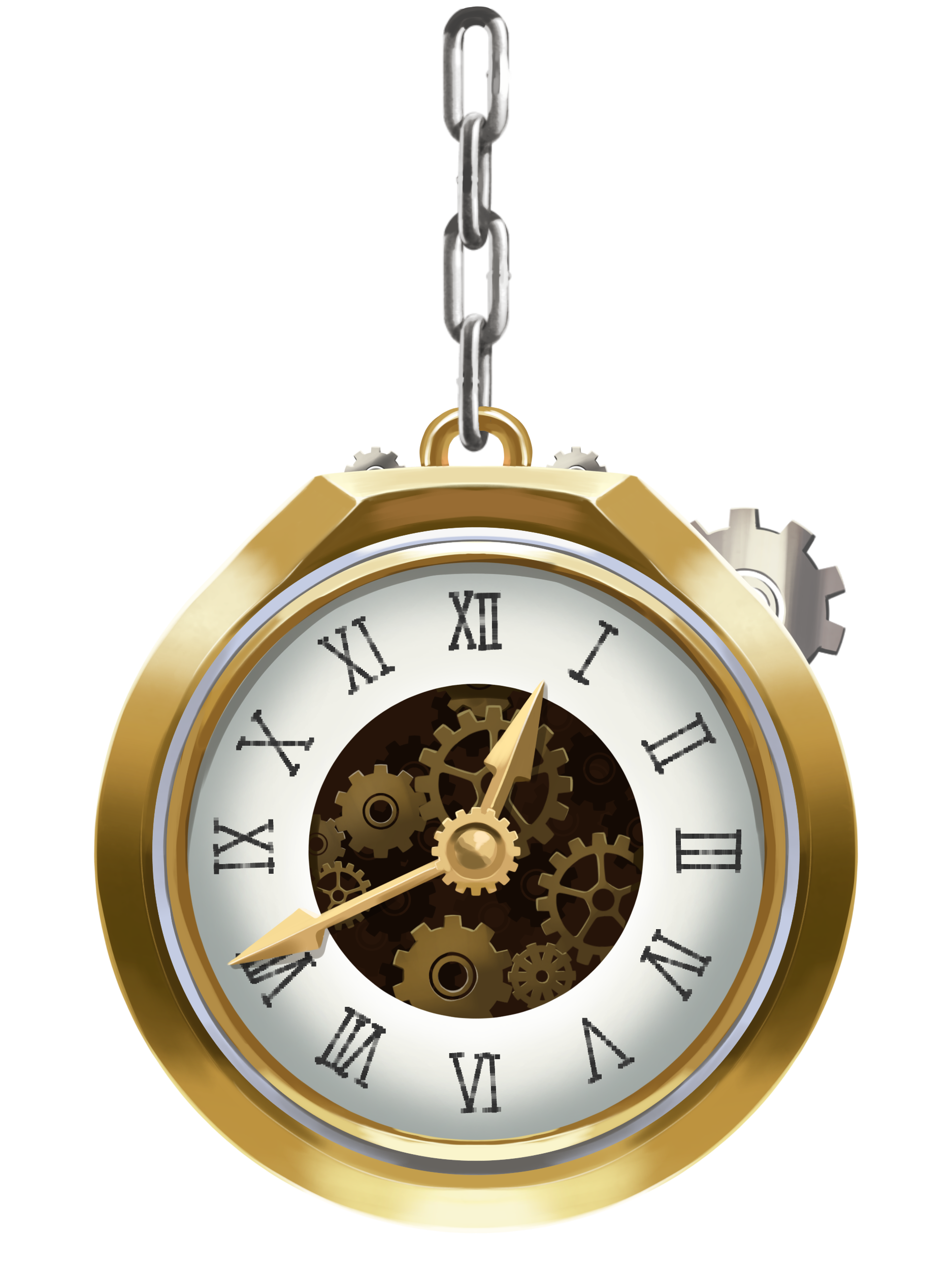 steampunk pocket watch ibisPaint