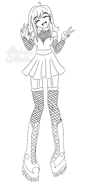 Dance 🎶⚡️— lineart