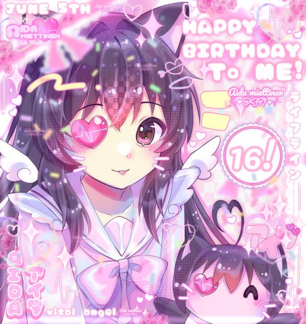 🩷Happy birthday to me🎂🪽