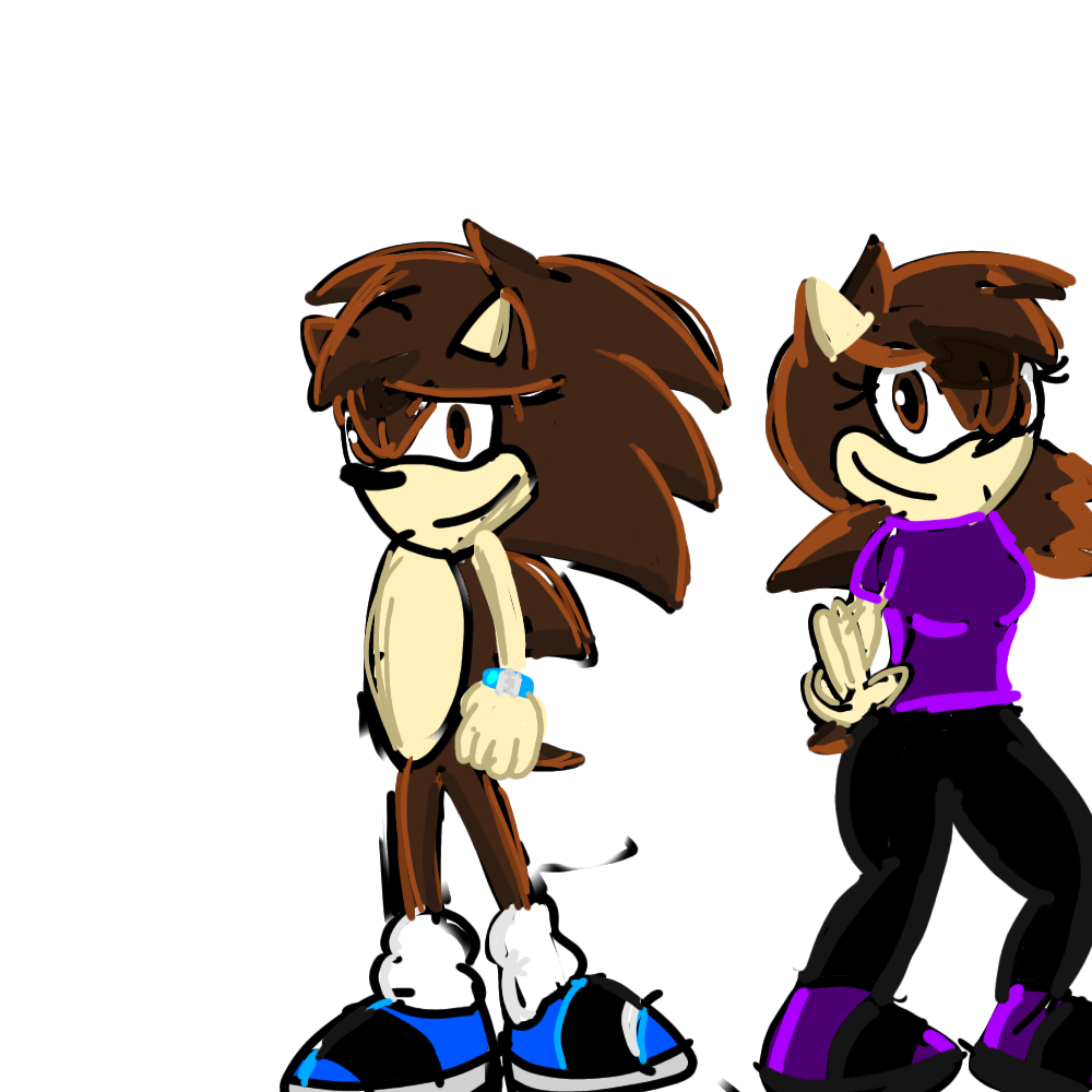 Braxton and ruby Sonic.exe saga - ibisPaint