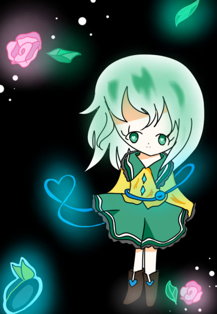 薔薇とこいし