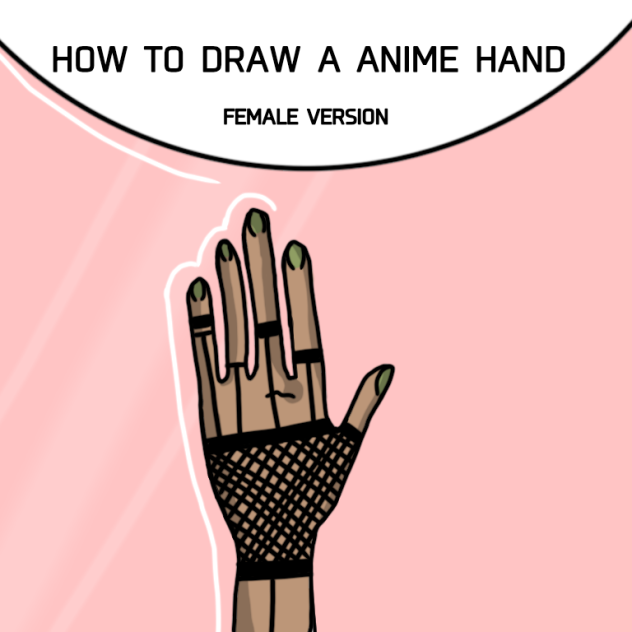 tutorial anime hand female version - ibisPaint