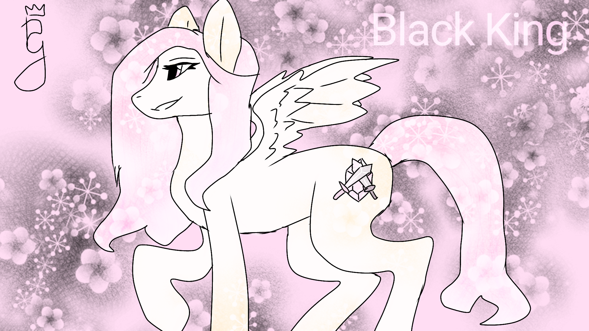 Diamond Sword. Speedpaint banner. - ibisPaint