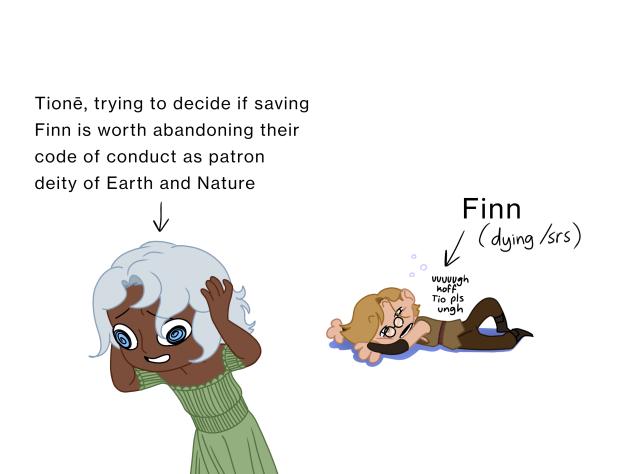 Finn gets tuberculosis and DIES