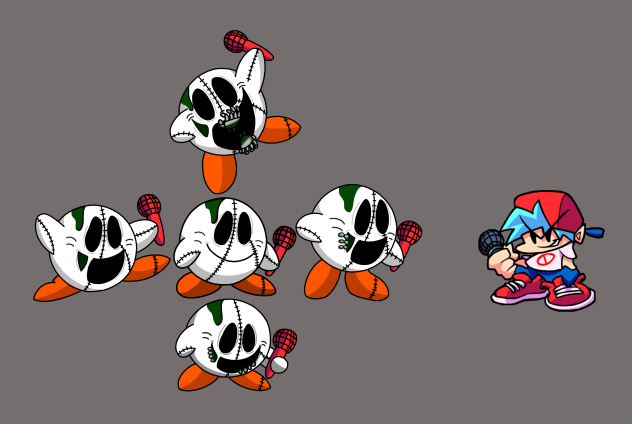 FNF Sonic EXE Kirby Mix