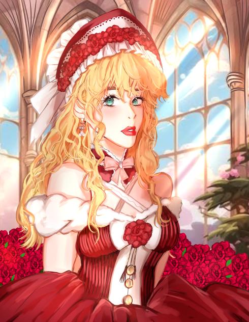 Victorian bloom lady🌹✨