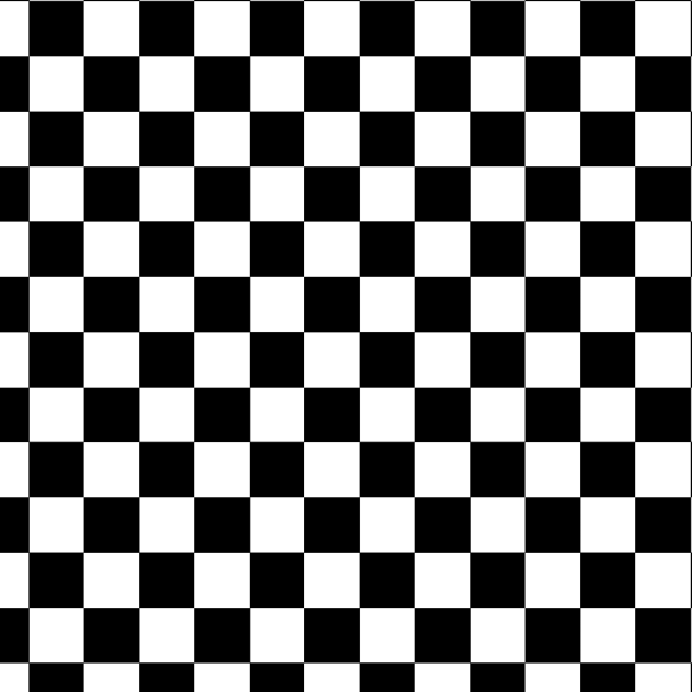 Checkerboard pattern BnW