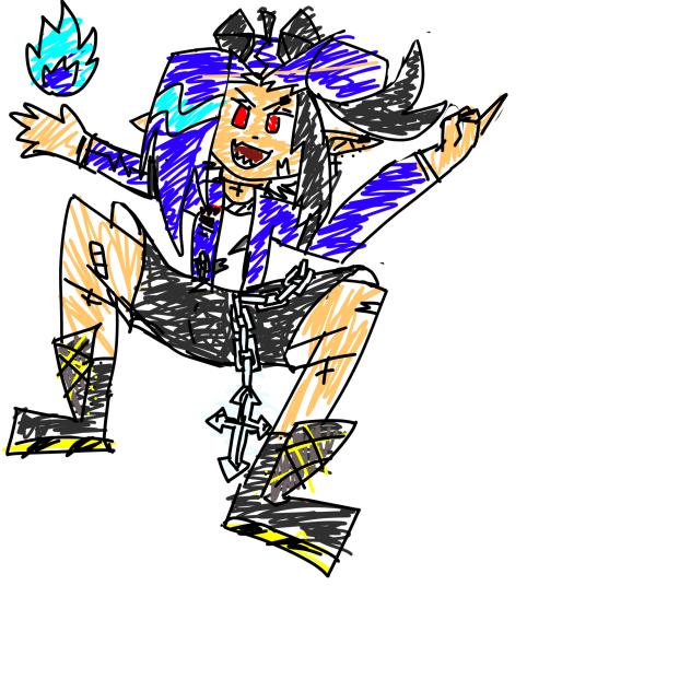 Doodling idk I put zero effort