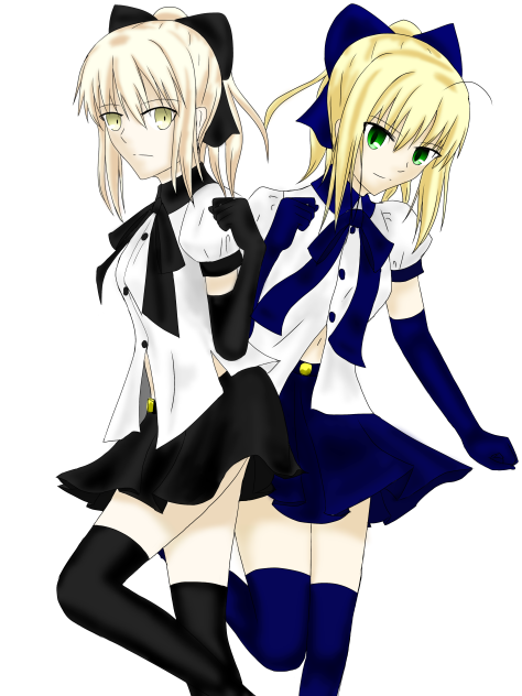 セイバー&セイバーオルタ