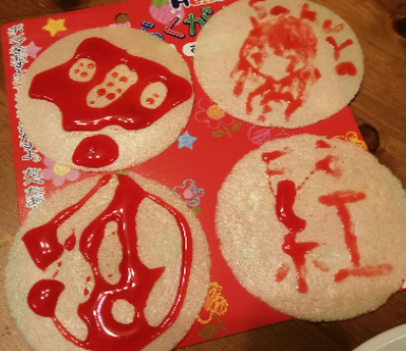 咲夜関係の絵を描きました!