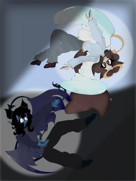 Angel and Devil ;3