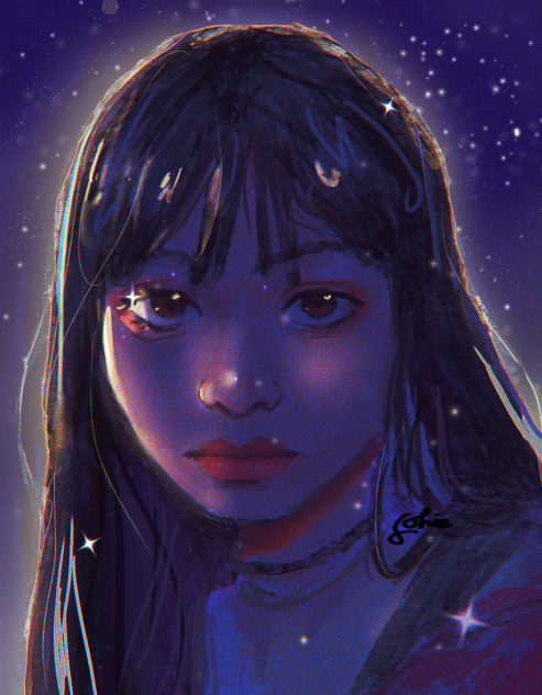 Trying lighting stuff - ibisPaint