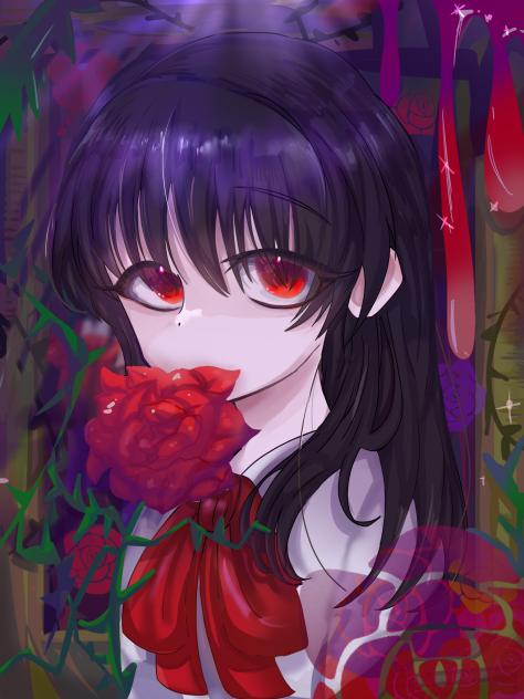 赤薔薇