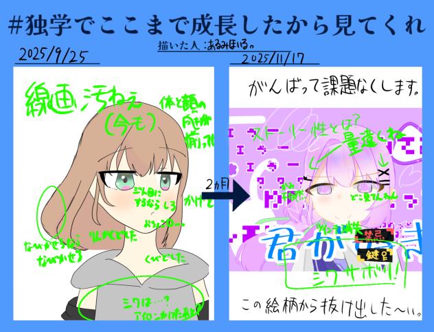 成長していてくれ(懇願)