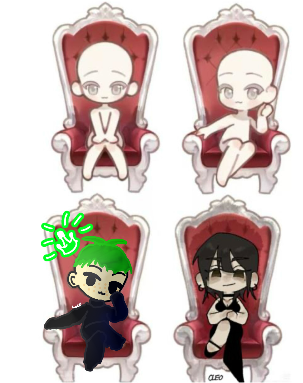 Kings & Queens collab - ibisPaint