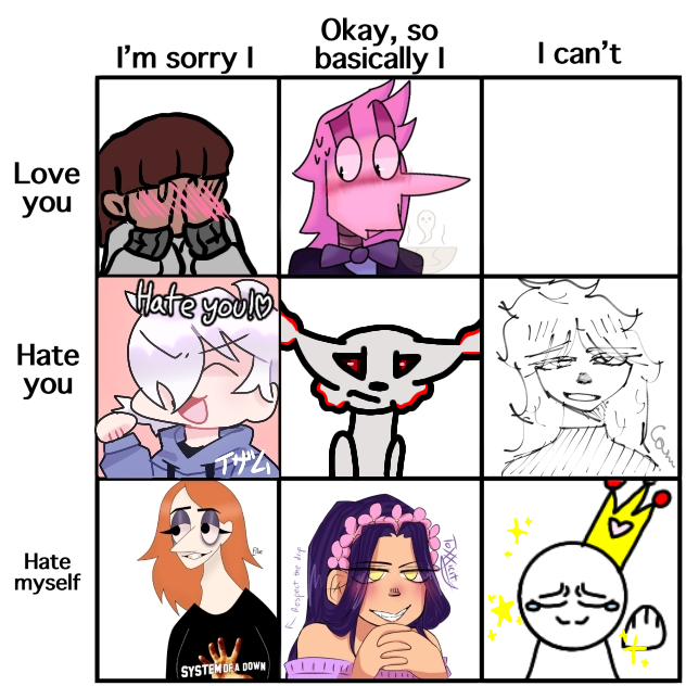 I can't draw in small spaces cri