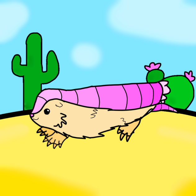 Pink fairy armadillo