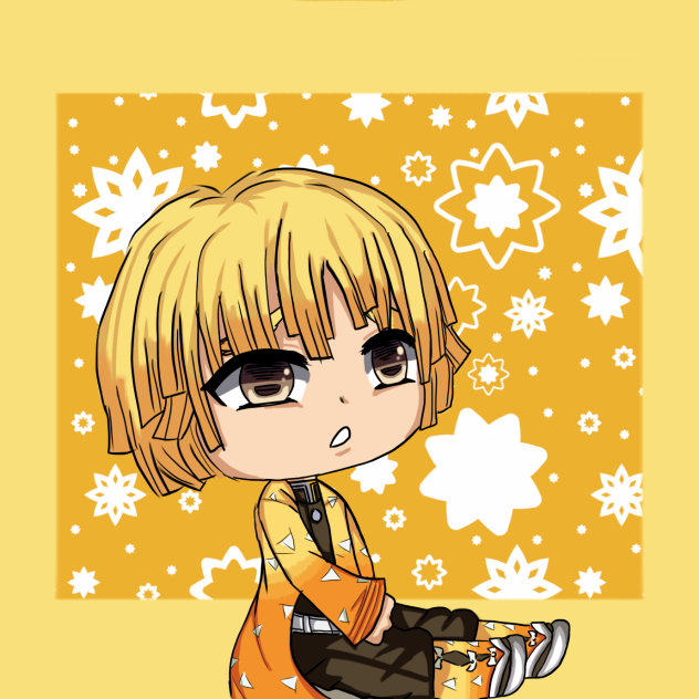 Zenitsu Agatsuma in gacha life form