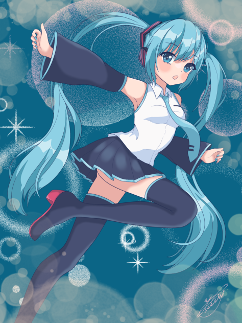 Miku Hatsune 😊🎧