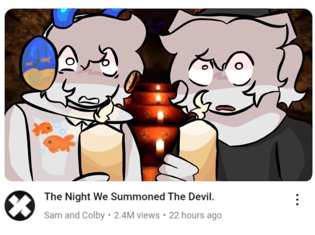 The Night We Summoned the Devil………..