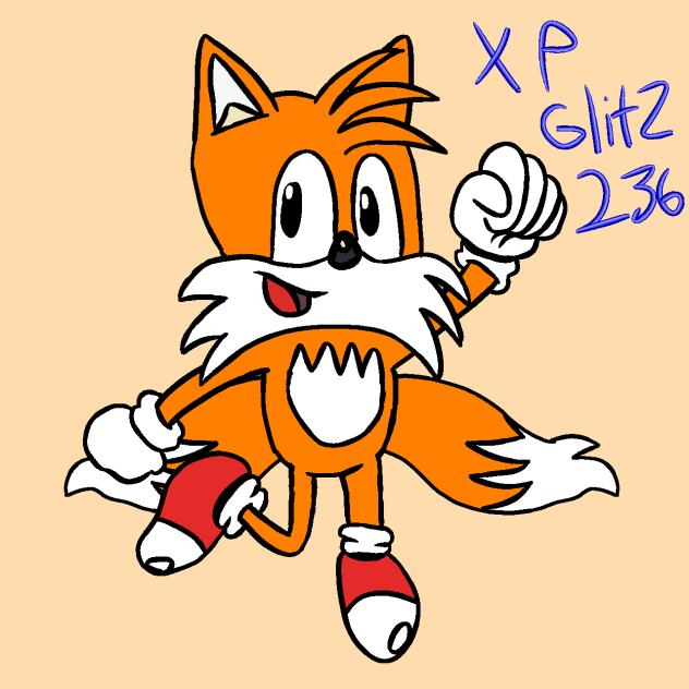 Miles Tails Prower 3D blast