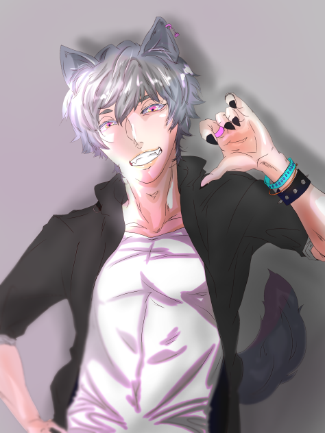 犬系男子 塗ってみた