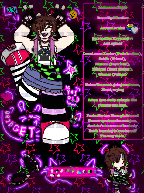 Meet Bridget! Another one of my OC’s!