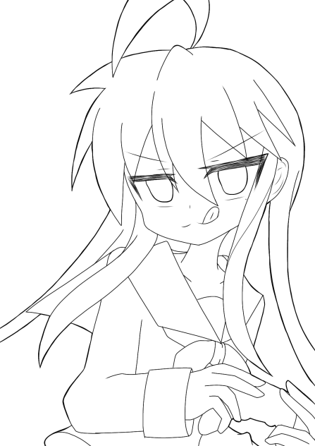 Konata play game