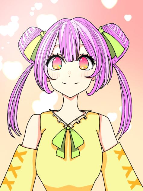 ツインテール？の女の子（笑）