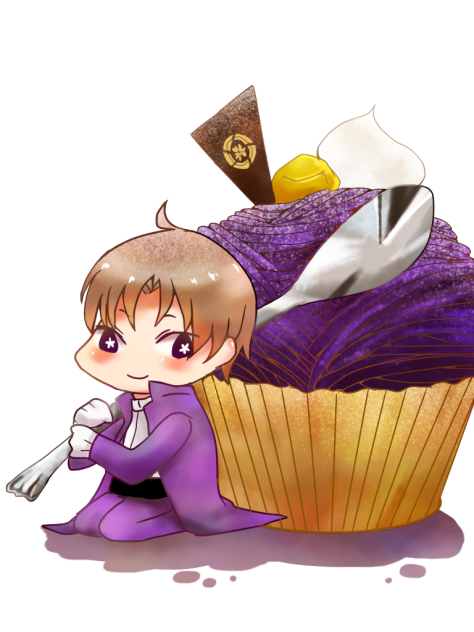 長谷部とモンブラン！