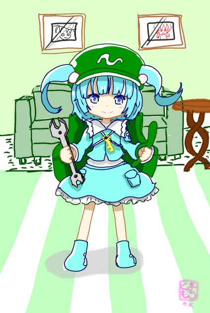 東方→にとりさん