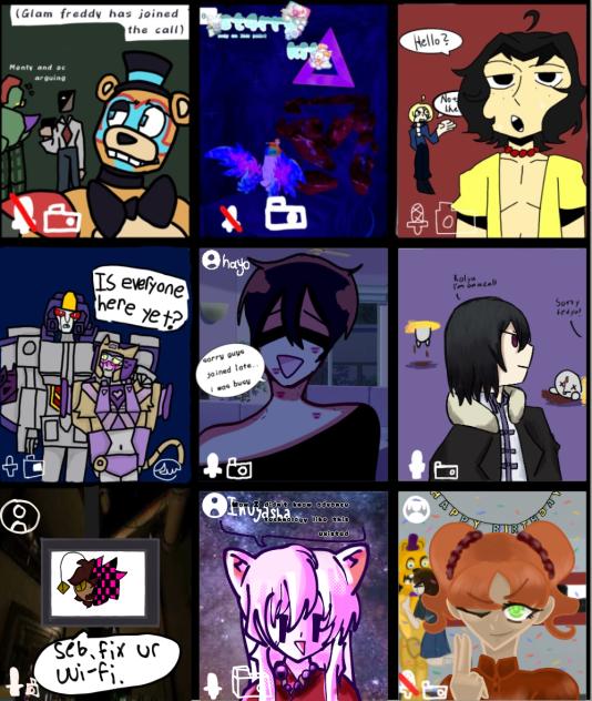 VideoCall collab (PigtailGirl and Dave)