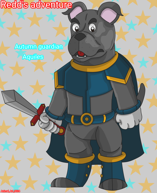 Guardian Aquiles from the Autumn kingdom