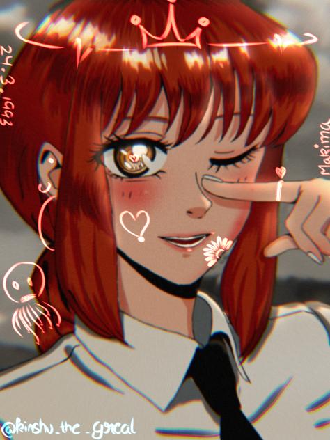 Makima 90's anime edit